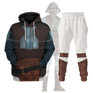 Lando Calrissian Costume Hoodie Sweatshirt T-Shirt Sweatpants – MNP243CSSTW