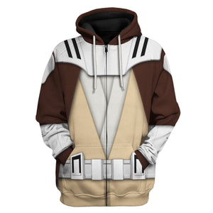 Mace Windu’s Jedi Robes Costume Hoodie Sweatshirt T-Shirt Sweatpants – MNP215CSSTW