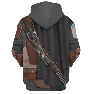 Mandalorian Costume Hoodie Sweatshirt T-Shirt Sweatpants – MNP166CSSTW