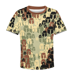 Mandalorian Helmet Kid Tops – MNP236CSSTW