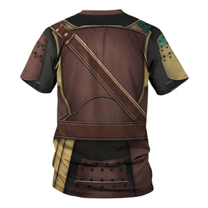 Mandalorian Samurai T-shirt Hoodie Sweatpants Apparel – MNP149CSSTW