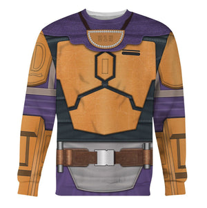 Mandalorian SD Costume Hoodie Sweatshirt T-Shirt Sweatpants – MNP253CSSTW