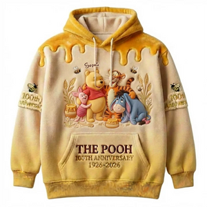 Honey Bear 100th Anniversary - Personalized Mouse All Over Shirt - MNPS0102