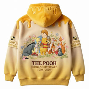 Honey Bear Celebrate Our 100th Anniversary With Friends - Personalized Mouse All Over Shirt - MNPS0110