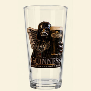 Futuristic Space Warrior - Personalized The Force Beer Glass - MNPS01BG