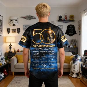 Galactic Saga 50th Anniversary - Personalized Baseball Jersey - MNPS0401NL