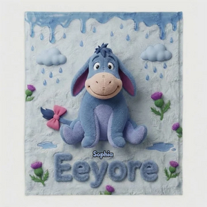 Honey Bear 100th Anniversary - Personalized Mouse Blanket | MNPB01005