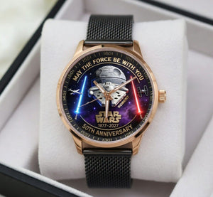 Balance In The Force – 50th Anniversary - Personalized Hand Watch - MNPS01HW