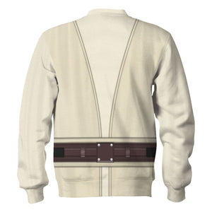Qui-Gon Jinn’s Jedi Robes Costume Hoodie Sweatshirt T-Shirt Sweatpants – MNP151CSSTW