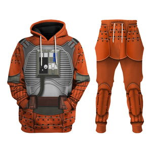 Rebel Pilot Samurai Costume Hoodie Sweatshirt T-Shirt Sweatpants – MNP223CSSTW