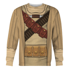 Tusken Raiders Costume Hoodie Sweatshirt T-Shirt Sweatpants – MNP136CSSTW