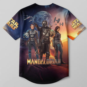 Galactic Saga 50th Anniversary - Personalized Baseball Jersey - MNPS0410NL