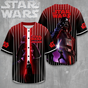 Galactic Saga 50th Anniversary - Personalized Baseball Jersey - MNPS0406NL