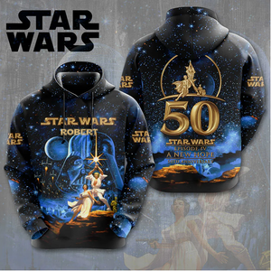 Galactic Saga 50th Anniversary - Personalized All Over Shirt - MNPS0105STW