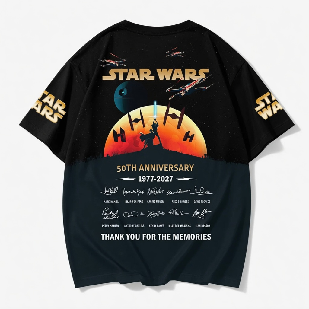 Galactic Saga 50th Anniversary - Personalized All Over Shirt - MNPS0104STW