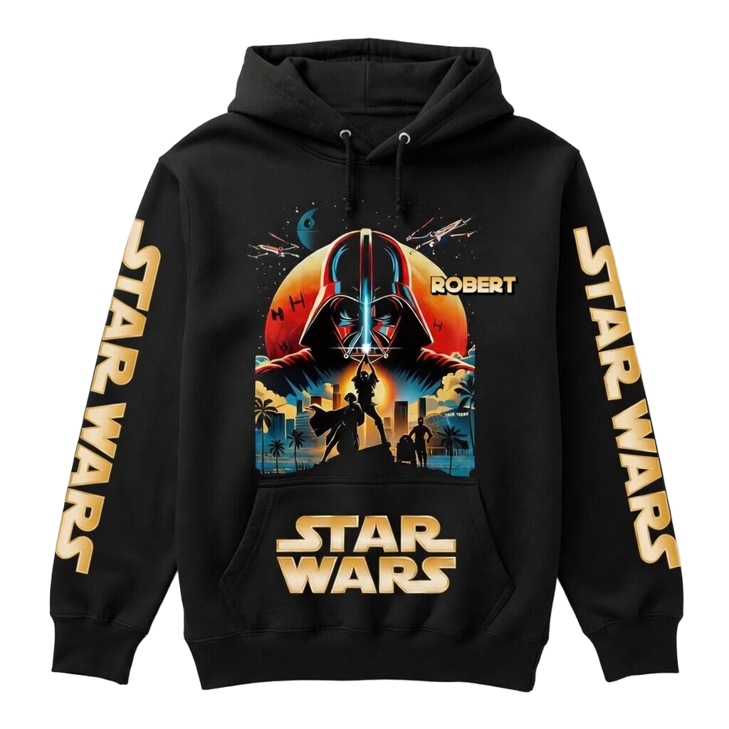 Galactic Saga 50th Anniversary - Personalized All Over Shirt - MNPS0103STW