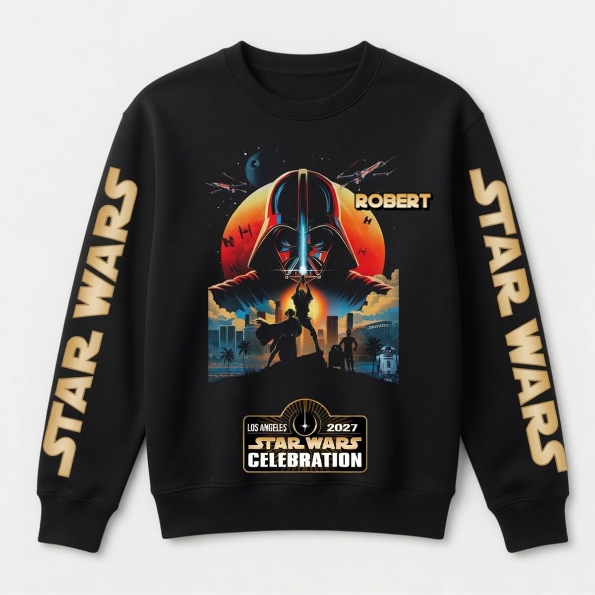 Galactic Saga 50th Anniversary - Personalized All Over Shirt - MNPS0104STW