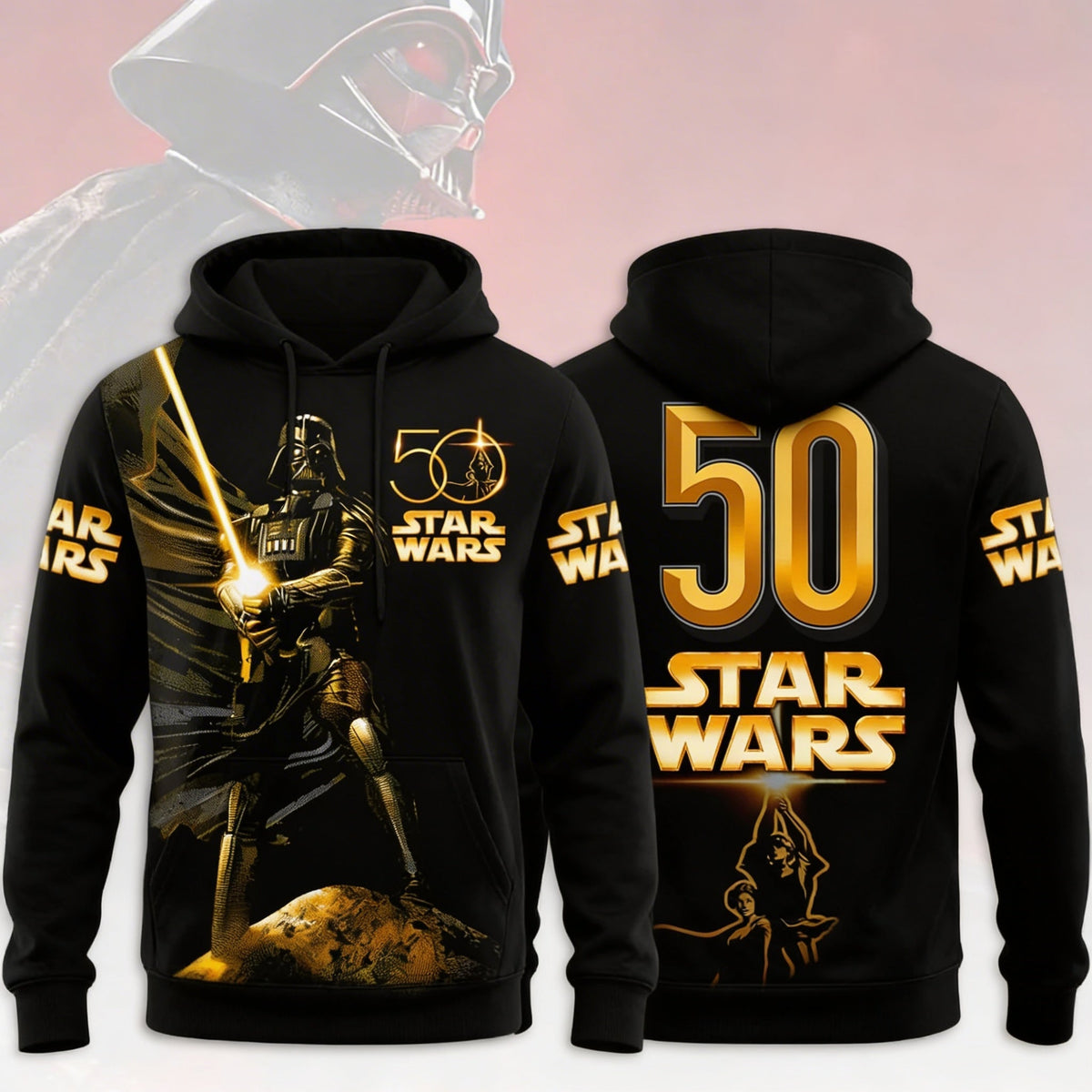Galactic Saga 50th Anniversary - Personalized All Over Shirt - MNPS0102STW