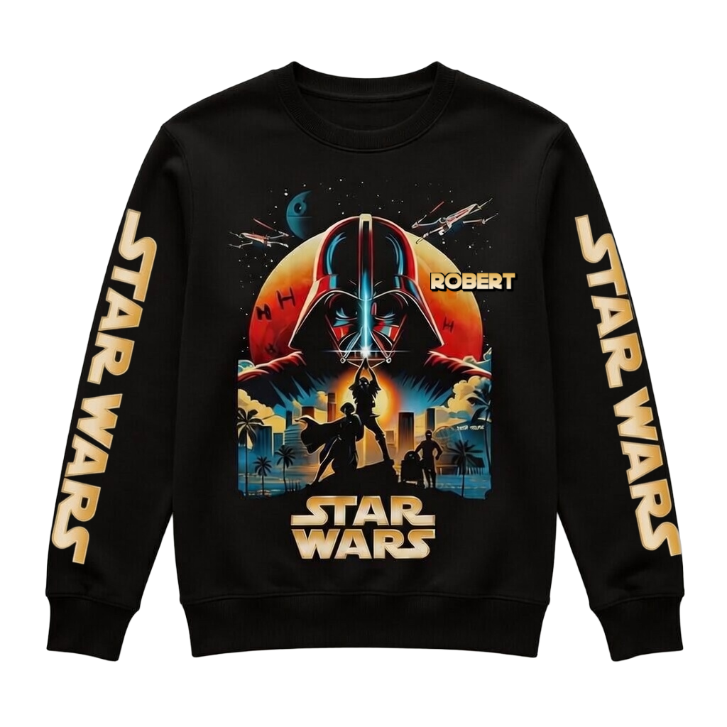 Galactic Saga 50th Anniversary - Personalized All Over Shirt - MNPS0103STW