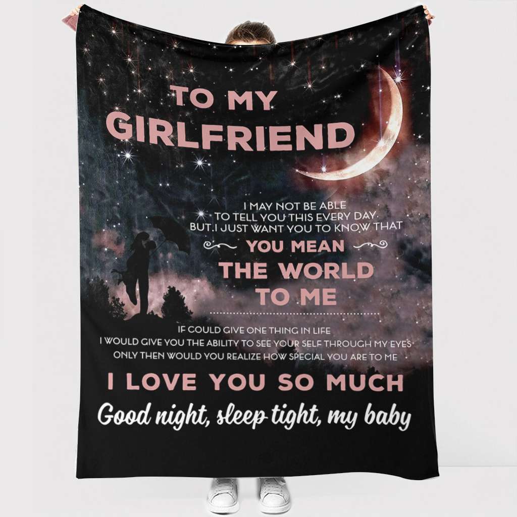 To My Girlfriend - Couple Blanket | 271201