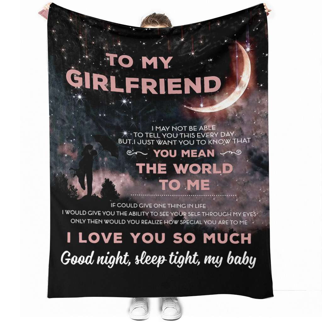 To My Girlfriend - Couple Blanket | 271201