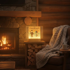 Gamer Dad - Personalized Dad Acrylic Nightlight