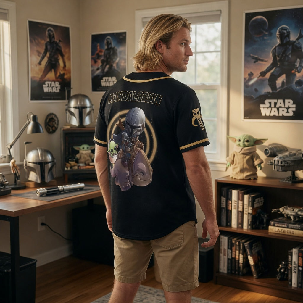 Galactic Saga 50th Anniversary - Personalized Baseball Jersey - MNPS0411NL