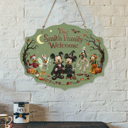 Happy Halloween - Personalized Mouse Luminous Acrylic Sign - NSK10118