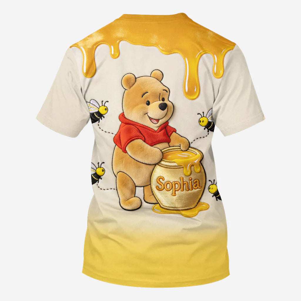 Honey Bear 100th Anniversary - Personalized Mouse All Over Shirt - MNPS0101