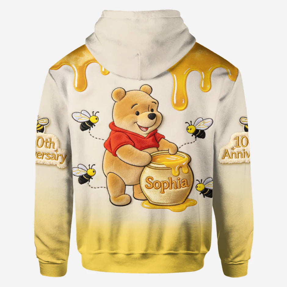 Honey Bear 100th Anniversary - Personalized Mouse All Over Shirt - MNPS0101
