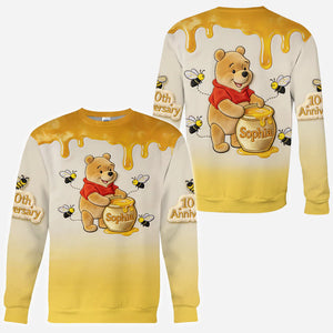 Honey Bear 100th Anniversary - Personalized Mouse All Over Shirt - MNPS0101