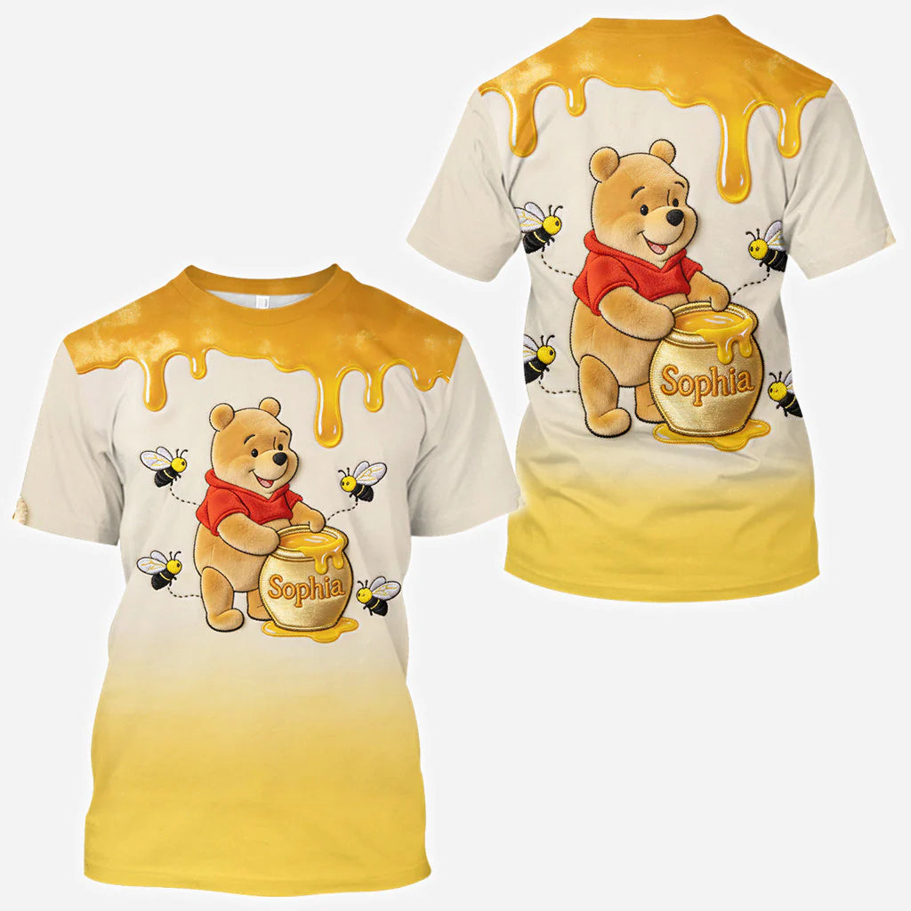 Honey Bear 100th Anniversary - Personalized Mouse All Over Shirt - MNPS0101