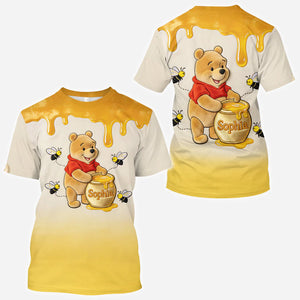 Honey Bear 100th Anniversary - Personalized Mouse All Over Shirt - MNPS0101