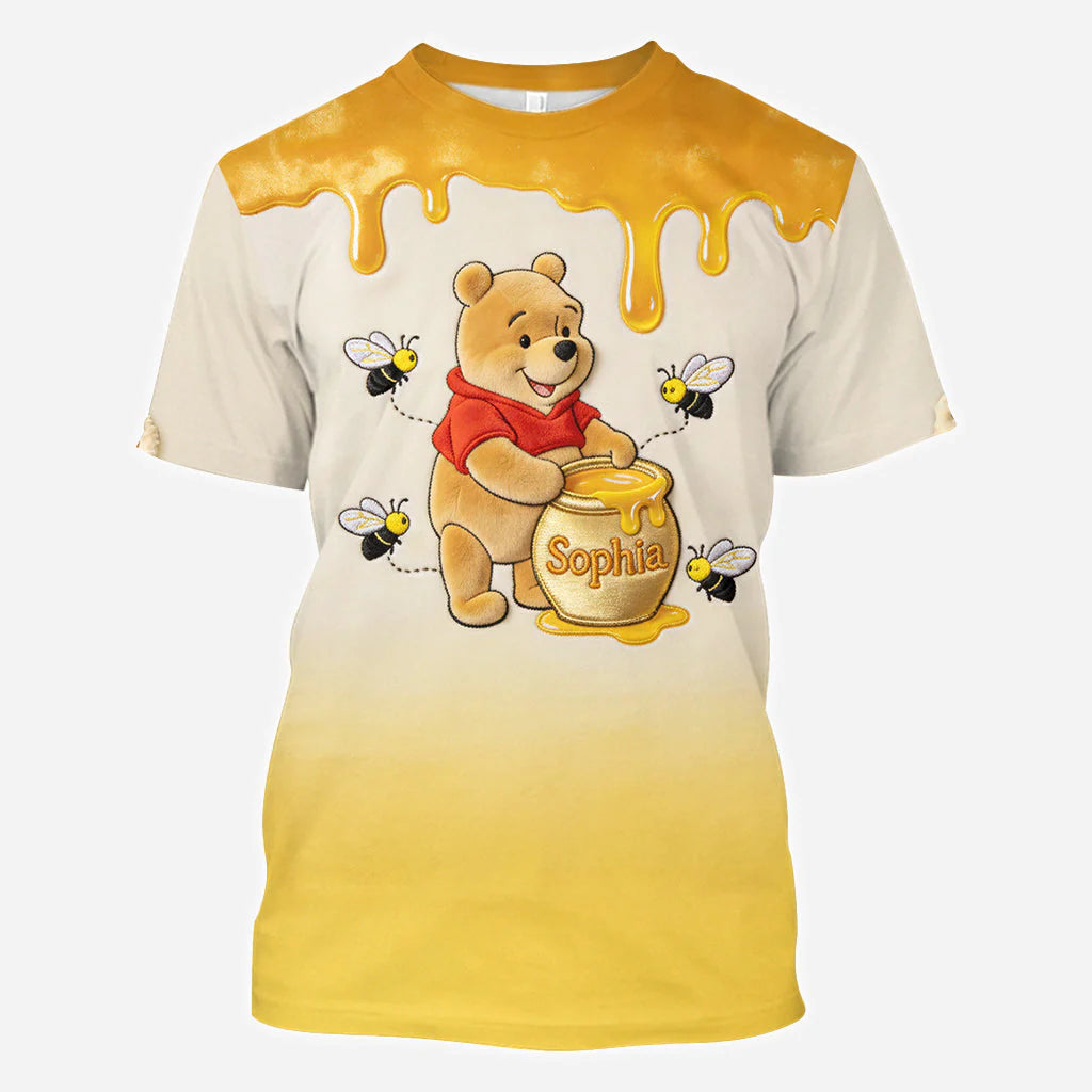 Honey Bear 100th Anniversary - Personalized Mouse All Over Shirt - MNPS0101
