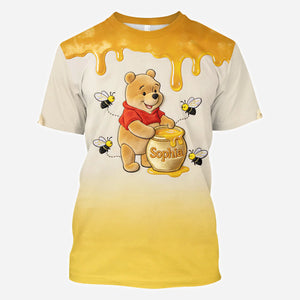Honey Bear 100th Anniversary - Personalized Mouse All Over Shirt - MNPS0101