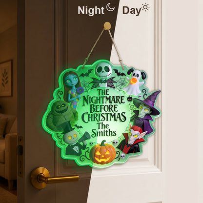 Spooky Nightmare - Personalized Nightmare Luminous Acrylic Sign - NSK10119
