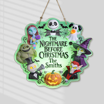 Spooky Nightmare - Personalized Nightmare Luminous Acrylic Sign - NSK10119