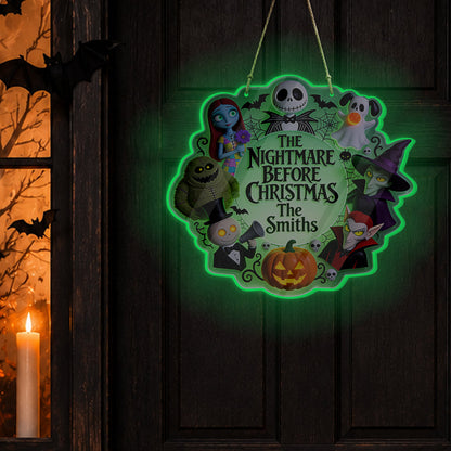 Spooky Nightmare - Personalized Nightmare Luminous Acrylic Sign - NSK10119