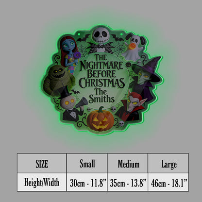 Spooky Nightmare - Personalized Nightmare Luminous Acrylic Sign - NSK10119