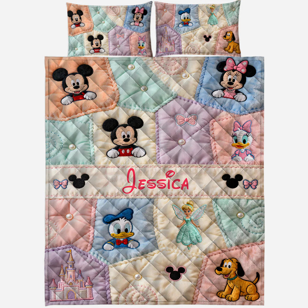 Magical World - Personalized Quilt Set