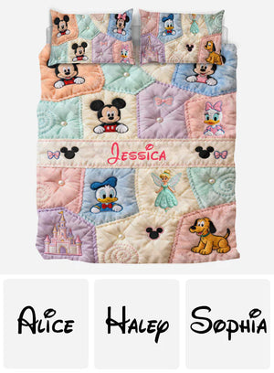 Magical World - Personalized Quilt Set