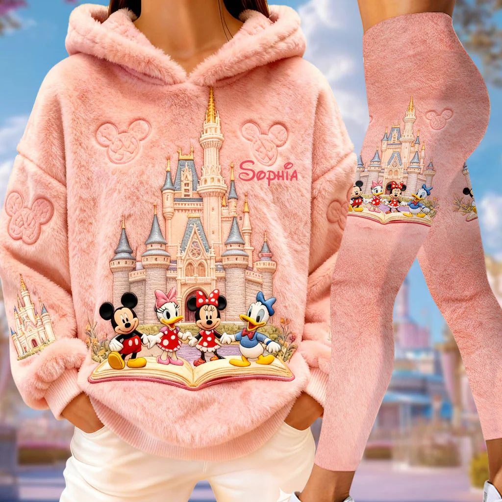 Magic Castle - Personalized Mouse Hoodie and Leggings - MNPS0105