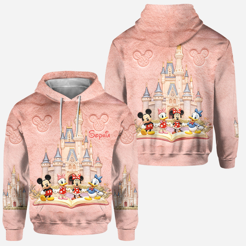 Magic Castle - Personalized Mouse Hoodie and Leggings - MNPS0105