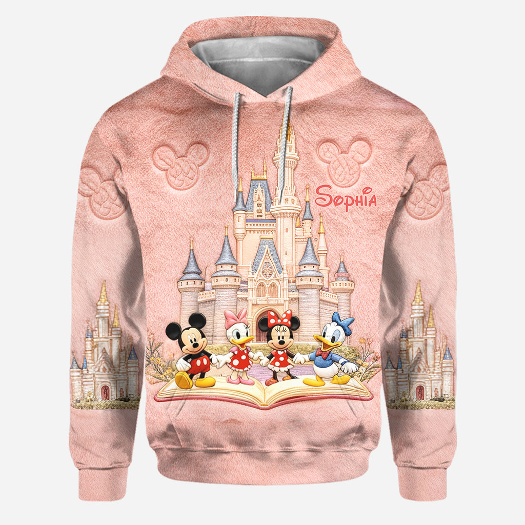 Magic Castle - Personalized Mouse Hoodie and Leggings - MNPS0105