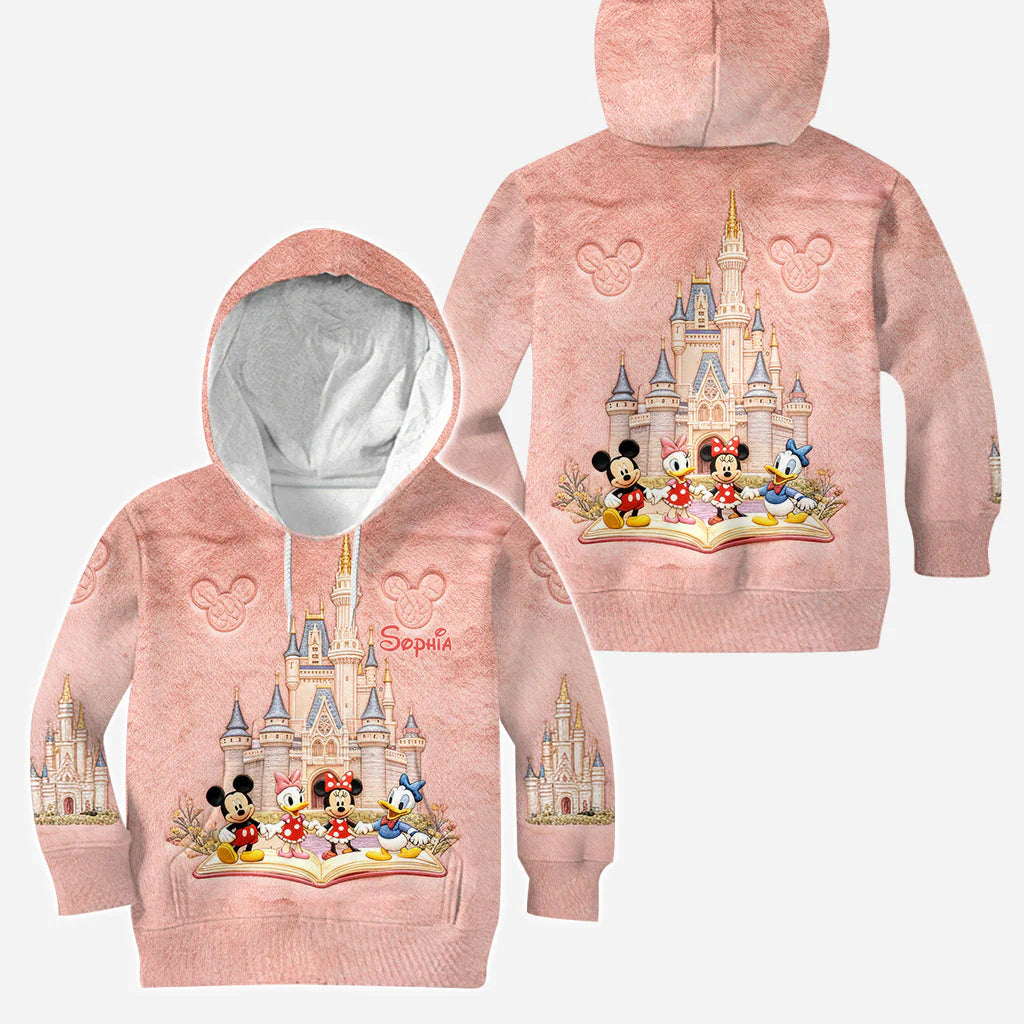 Magic Castle - Personalized Mouse Hoodie and Leggings - MNPS0105