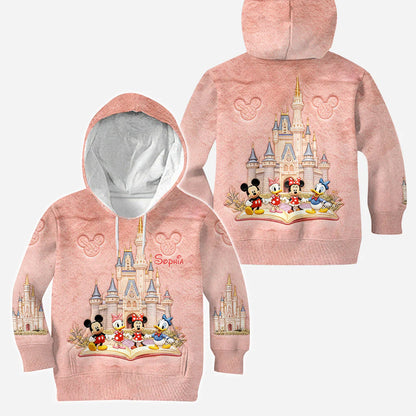 Magic Castle - Personalized Mouse Hoodie and Leggings - MNPS0105