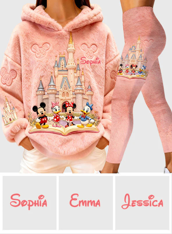 Magic Castle - Personalized Mouse Hoodie and Leggings - MNPS0105