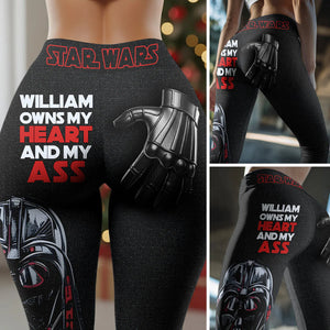 Owns My Heart - Personalized The Force Leggings - MNPS01LG
