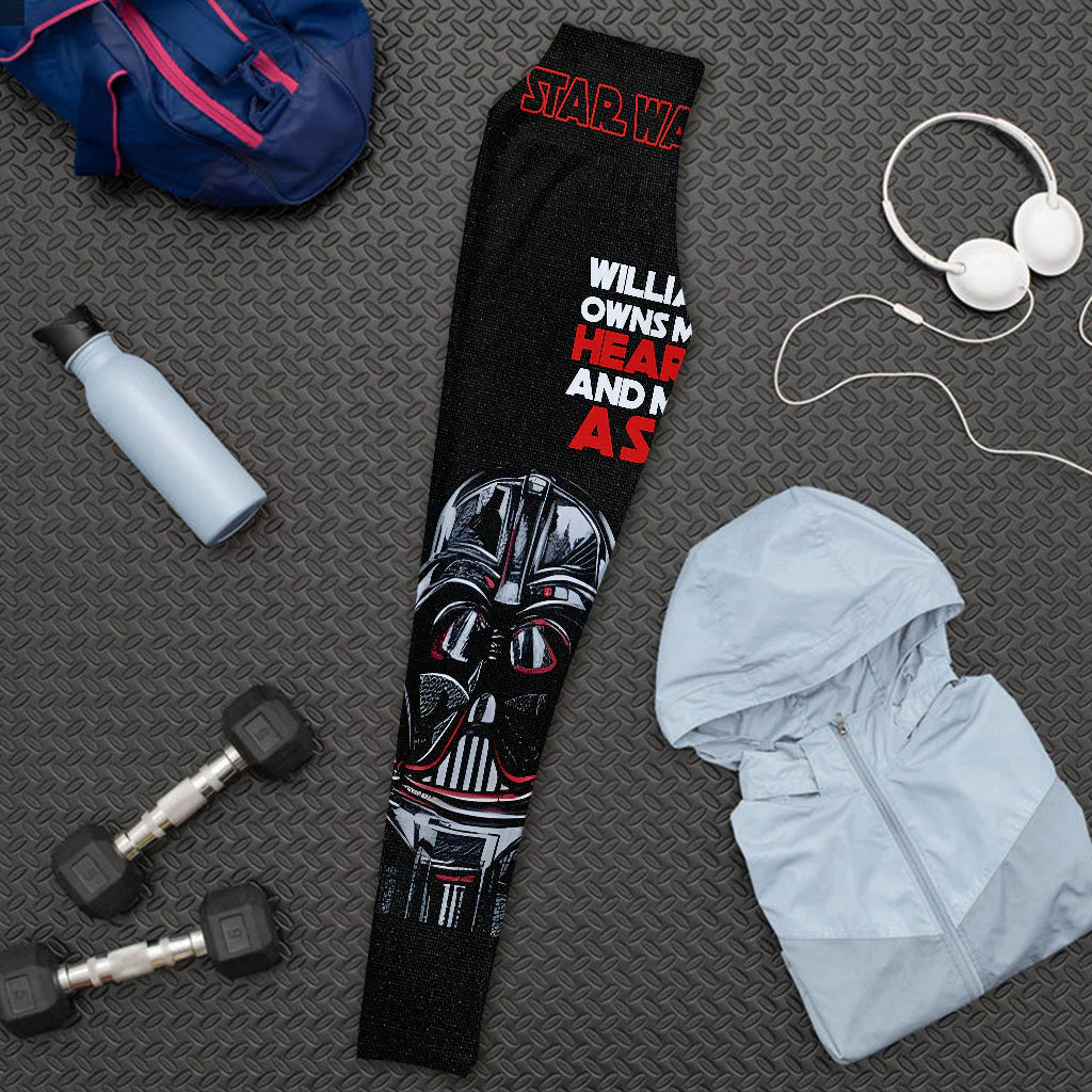 Owns My Heart - Personalized The Force Leggings - MNPS01LG