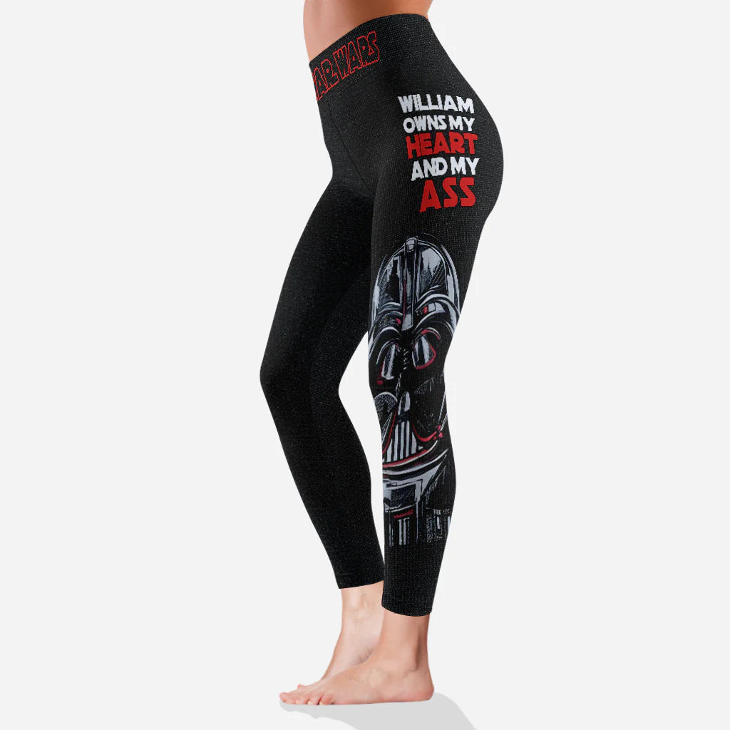 Owns My Heart - Personalized The Force Leggings - MNPS01LG
